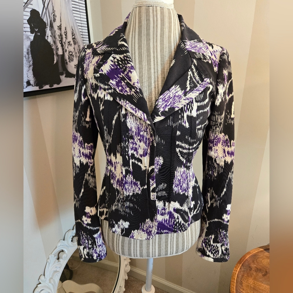 Black And Purple Jacket